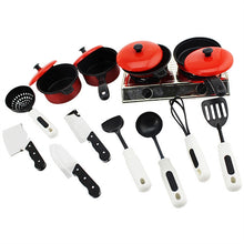 Load image into Gallery viewer, 13pcs Kitchen Toys Set Mini Kitchenware Tableware