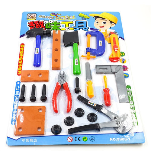 20 Pcs Kids Builder Tool Set Repair Kit